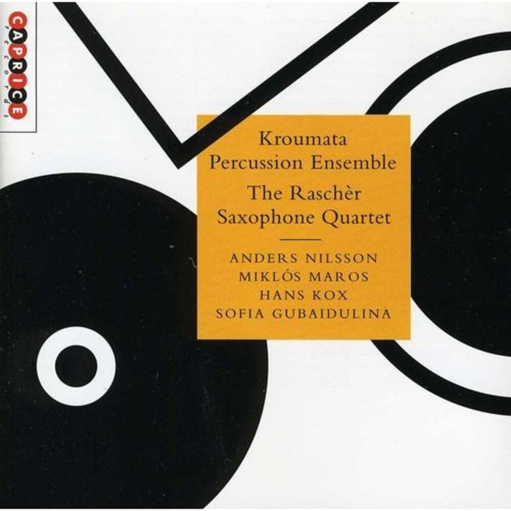 Rasch r Saxophone Quartet - Kroumata & Rascher  CD